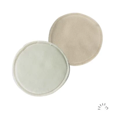 Nursing pads wool-silk discreet