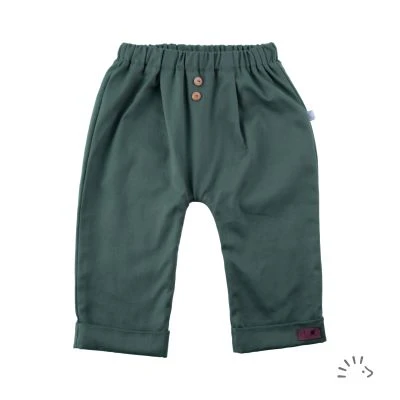 Lined twill pants 