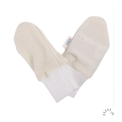 Kratzhandschuhe Wolle-Seide 