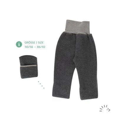 Outdoorhose aus Wollfleece 