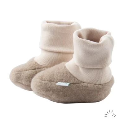Babyschuhe aus Wollfleece