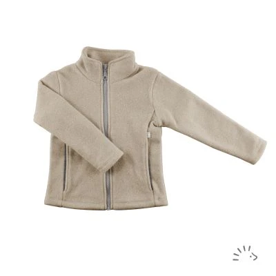 Jacke mit Stehkragen aus Baumwolle 