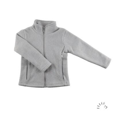 Jacke mit Stehkragen aus Baumwolle 