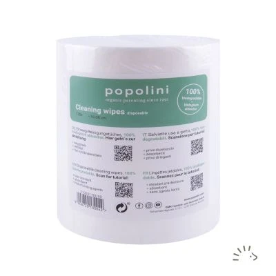 Disposable cleaning wipes
