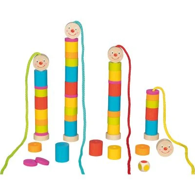 goki threading game little caterpillar