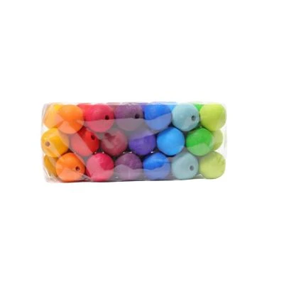 GRIMM'S Regenbogen Holzperlen groß