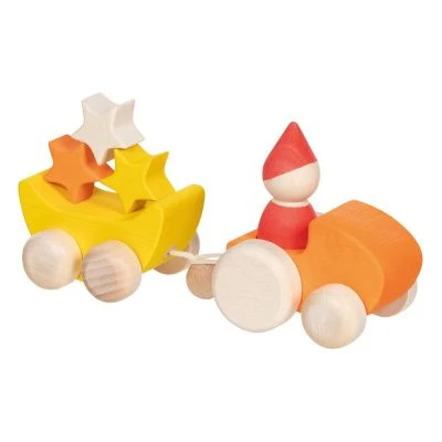 Holzspielzeug Zug mit Sternen – goki