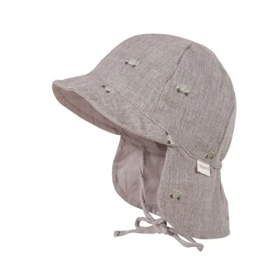 Flap Cap with Car Embroidery