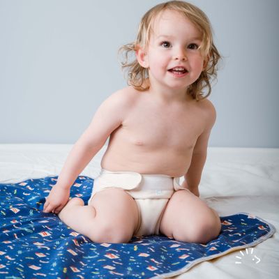 Wickeldecke Polyester/Frottee Soft