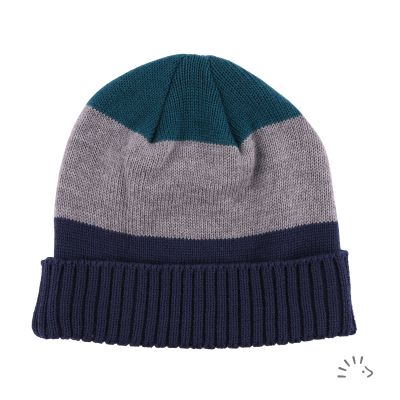 Gestrickter Wollbeanie