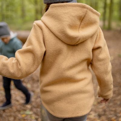 Jacke mit Kapuze Wollwalk