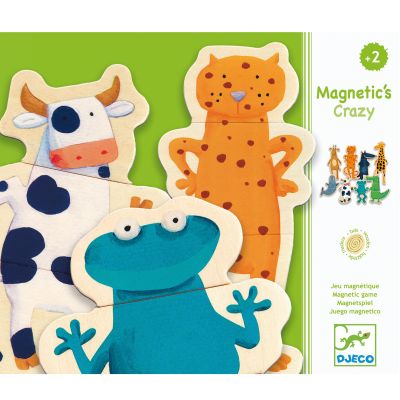 DJECO Puzzlespiel Magnetic`s Crazy