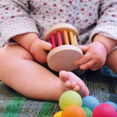 GRIMM'S Mini Babyroller Regenbogen