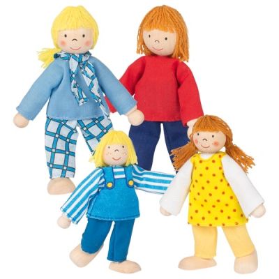 Biegepuppen Junge Familie 51955