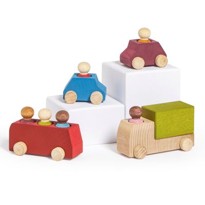 lubu Holzauto- Set 