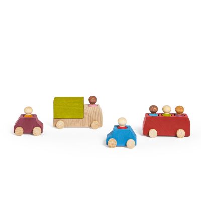 lubu Holzauto- Set 