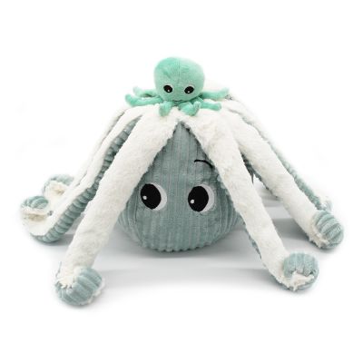 Stofftier Plüsch Oktopus Mom&Baby