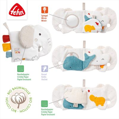 Stoffbuch Elefant fehnNATUR