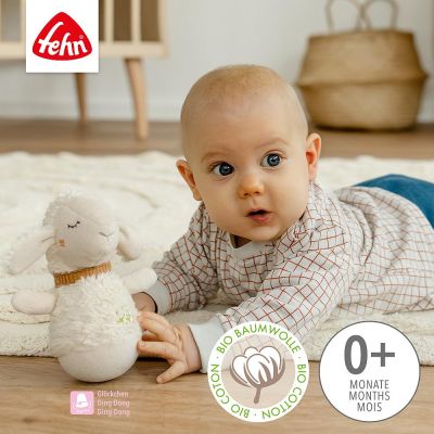 Mini-Stehauf Schaf NATUR
