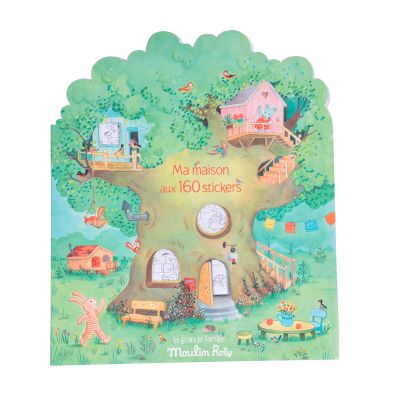 Malbuch/Baum/Sticker,