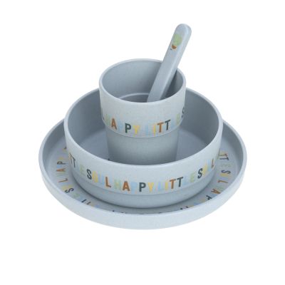 Kindergeschirrset 4- teilig Zitrone - Lässig