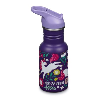 Trinkflasche Flip Sport Cap Einhorn